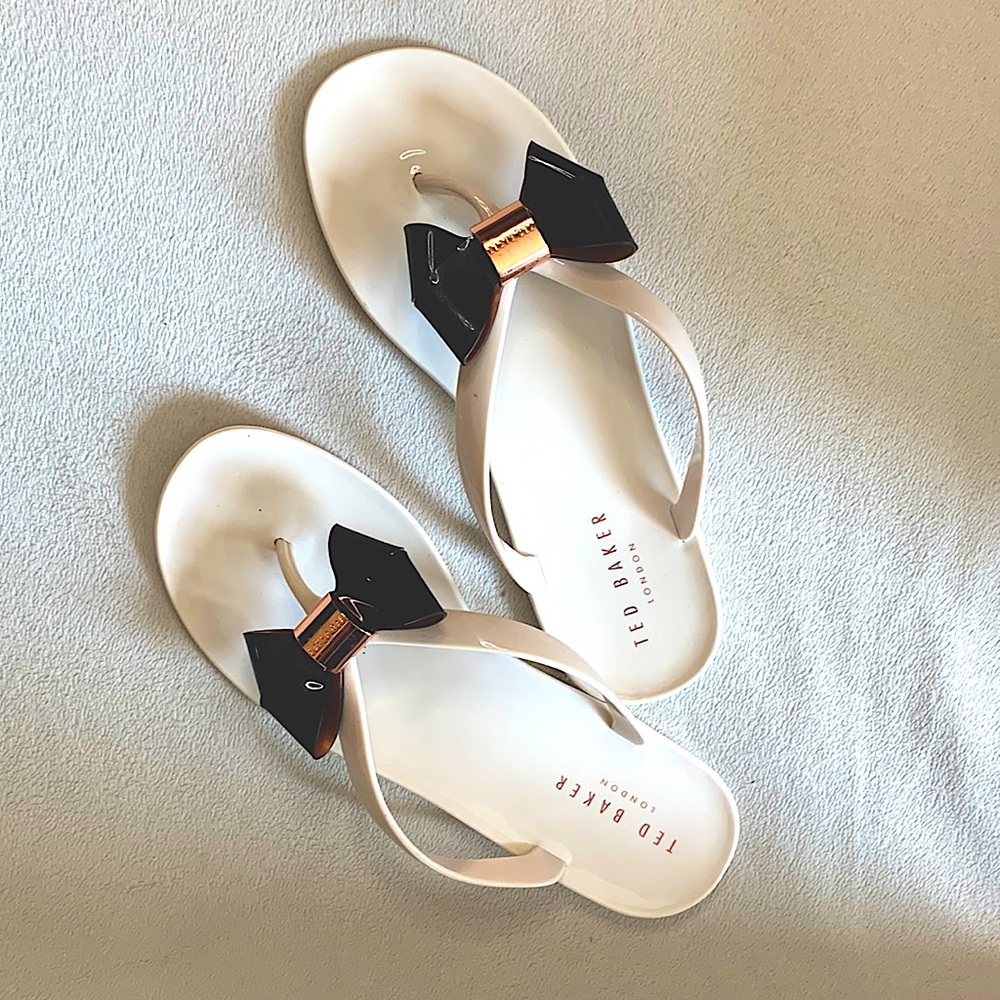 Ted Baker Rafeek Bow Flip Flops